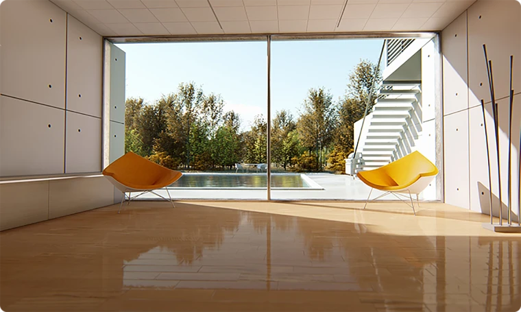 Olid wood floors not only enhance the beauty of the home, but a